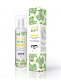 Разогревающее массажное масло Gourmet Spearmint Organic с органическими ингредиентами - 50 мл. - Exsens - купить с доставкой в Реутове
