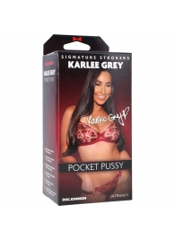 Мастурбатор-вагина Karlee Grey ULTRASKYN Pocket Pussy - Doc Johnson - в Реутове купить с доставкой