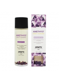 Органическое массажное масло AMETHYST SWEET ALMOND - 100 мл. - Exsens - купить с доставкой в Реутове