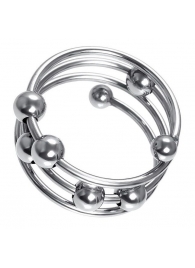 Большое металлическое кольцо под головку пениса - ToyFa - купить с доставкой в Реутове