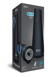 Вибрирующий смарт-мастурбатор ZOLO STEALTH - Zolo - в Реутове купить с доставкой