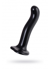 Черный стимулятор для пар P G-Spot Dildo Size L - 19 см. - Strap-on-me - в Реутове купить с доставкой