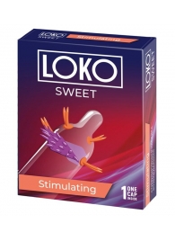 Стимулирующая насадка на пенис LOKO SWEET с возбуждающим эффектом - Sitabella - в Реутове купить с доставкой