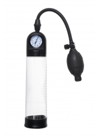 Прозрачная механическая помпа Roald с манометром - Sexus - в Реутове купить с доставкой