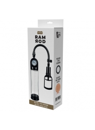 Прозрачная вакуумная помпа с манометром Deluxe Penis Pump - Dream Toys - в Реутове купить с доставкой
