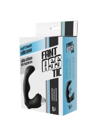 Черный вибромассажер простаты FantASStic Vibrating Prostate Massager - 11,3 см. - Dream Toys - в Реутове купить с доставкой