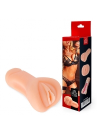 Телесный реалистичный мастурбатор в виде вагины - Bior toys - в Реутове купить с доставкой
