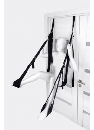 Черные секс-качели на дверь Anonymo №0505 - ToyFa - купить с доставкой в Реутове