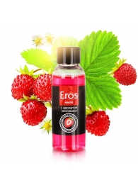 Массажное масло Eros fantasy с ароматом земляники - 50 мл. - Биоритм - купить с доставкой в Реутове