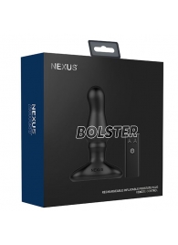 Черный вибростимулятор простаты Nexus Bolster - 12,3 см. - Nexus Range - в Реутове купить с доставкой