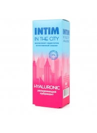 Увлажняющий лубрикант на водной основе Intim in the city Hyaluronic - 60 гр. - Биоритм - купить с доставкой в Реутове