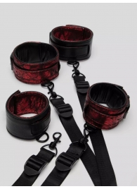 Изысканный набор фиксаций на кровати Reversible Under Mattress Restraint Set - Fifty Shades of Grey - купить с доставкой в Реутове