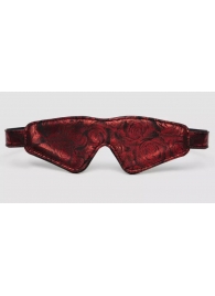 Двусторонняя красно-черная маска на глаза Reversible Faux Leather Blindfold - Fifty Shades of Grey - купить с доставкой в Реутове