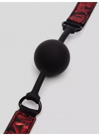 Кляп-шар на двусторонних ремешках Reversible Silicone Ball Gag - Fifty Shades of Grey - купить с доставкой в Реутове