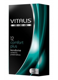Контурные презервативы VITALIS PREMIUM comfort plus - 12 шт. - Vitalis - купить с доставкой в Реутове