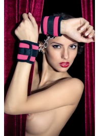 Наручники из неопрена розового цвета - ToyFa - купить с доставкой в Реутове