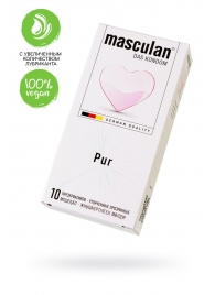 Супертонкие презервативы Masculan Pur - 10 шт. - Masculan - купить с доставкой в Реутове