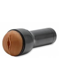 Коричневый мастурбатор-вагина Feel Stroker - Kiiroo - в Реутове купить с доставкой