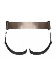Бронзовый пояс для насадок Curious Harness - Strap-on-me - купить с доставкой в Реутове