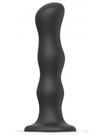 Черная насадка Strap-On-Me Dildo Geisha Balls size XL - Strap-on-me - купить с доставкой в Реутове