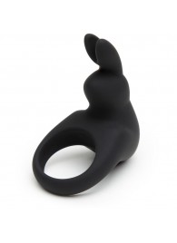 Черное эрекционное виброкольцо Happy Rabbit Rechargeable Rabbit Cock Ring - Happy Rabbit - в Реутове купить с доставкой
