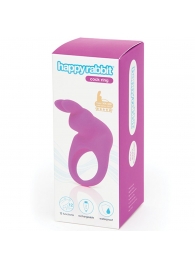 Фиолетовое эрекционное виброкольцо Happy Rabbit Rechargeable Rabbit Cock Ring - Happy Rabbit - в Реутове купить с доставкой