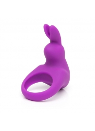 Фиолетовое эрекционное виброкольцо Happy Rabbit Rechargeable Rabbit Cock Ring - Happy Rabbit - в Реутове купить с доставкой