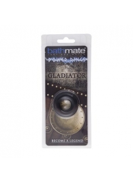 Чёрное эрекционное кольцо Gladiator - Bathmate - в Реутове купить с доставкой