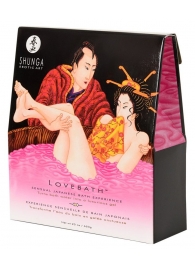 Соль для ванны Lovebath Dragon Fruit, превращающая воду в гель - 650 гр. - Shunga - купить с доставкой в Реутове