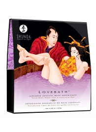 Соль для ванны Lovebath Sensual lotus, превращающая воду в гель - 650 гр. - Shunga - купить с доставкой в Реутове