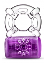 Фиолетовое эрекционное виброкольцо One Night Stand Vibrating C-Ring - Blush Novelties - в Реутове купить с доставкой