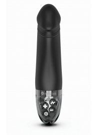 Черный вибратор с электростимуляцией Real Deal Neal - 16,5 см. - MyStim - купить с доставкой в Реутове