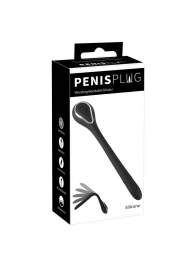 Черный гибкий уретральный стимулятор с вибрацией Vibrating Bendable Dilator - 13,5 см. - Orion - купить с доставкой в Реутове