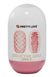 Розовый мастурбатор-яйцо Seductive Golf - Baile - в Реутове купить с доставкой