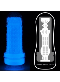 Светящийся в темноте мастурбатор Lumino Play Masturbator Pocketed - Lovetoy - в Реутове купить с доставкой