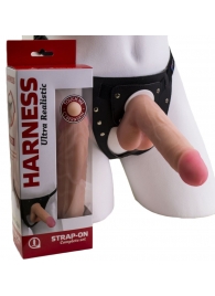 Страпон в подарочной упаковке: трусики с плугом и фаллоимитатор-насадка - 16 см. - LOVETOY (А-Полимер) - купить с доставкой в Реутове