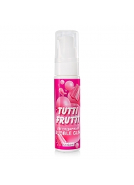 Интимный гель на водной основе Tutti-Frutti Bubble Gum - 30 гр. - Биоритм - купить с доставкой в Реутове