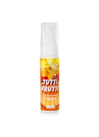 Интимный гель на водной основе Tutti-Frutti  Ванильный пудинг  - 30 гр. - Биоритм - купить с доставкой в Реутове