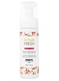 Органическая интимная очищающая пенка Intime Fresh - 150 мл. - Exsens - купить с доставкой в Реутове