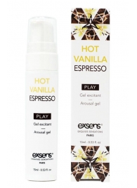 Возбуждающий гель Hot Vanilla Espresso Arousal Gel - 15 мл. - Exsens - купить с доставкой в Реутове