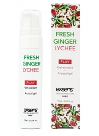 Возбуждающий гель Fresh Ginger Lychee Arousal Gel - 15 мл. - Exsens - купить с доставкой в Реутове
