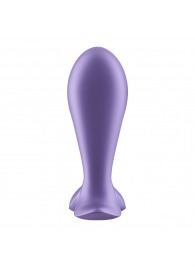 Фиолетовый анальный вибростимулятор Intensity Plug - Satisfyer - в Реутове купить с доставкой
