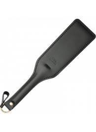 Черная кожаная шлепалка SitaBlack - 30 см. - Sitabella - купить с доставкой в Реутове