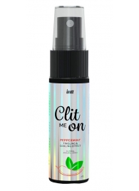 Клиторальный возбуждающий спрей Clit Me On Peppermint - 12 мл. - INTT - купить с доставкой в Реутове