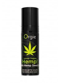 Возбуждающий интимный гель для пар ORGIE Hemp Intense Orgasm - 15 мл. - ORGIE - купить с доставкой в Реутове