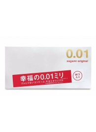Ультратонкие презервативы Sagami Original 0.01 - 20 шт. - Sagami - купить с доставкой в Реутове