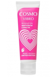 Возбуждающий гель на водно-силиконовой основе Cosmo Vibro с ароматом земляники - 50 гр. - Биоритм - купить с доставкой в Реутове