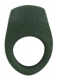 Зеленое эрекционное виброкольцо Luxurious Vibro Cock Ring - Orion - в Реутове купить с доставкой