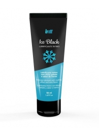 Лубрикант на водной основе Ice Black с ледяным эффектом - 50 мл. - INTT - купить с доставкой в Реутове