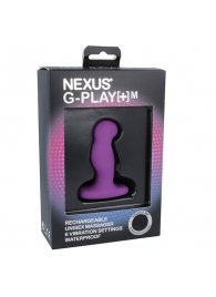 Фиолетовая вибровтулка Nexus G-Play+ M - Nexus Range - в Реутове купить с доставкой